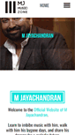 Mobile Screenshot of mjayachandran.com